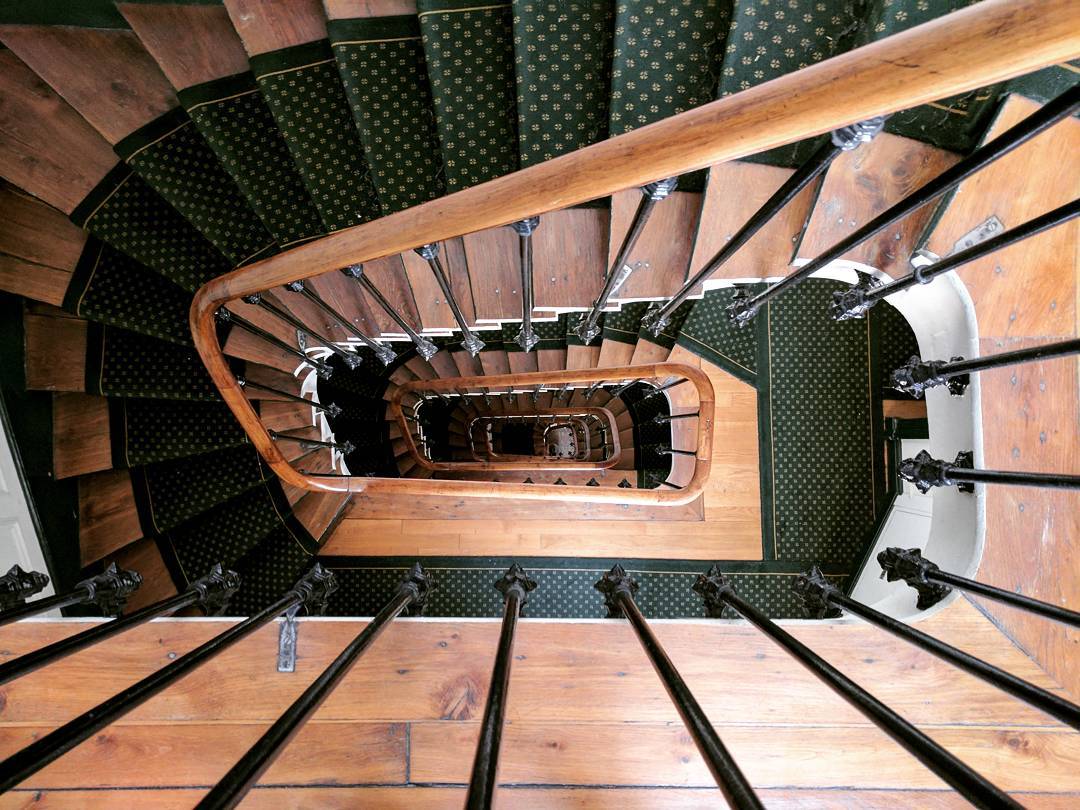 Staircase. Taken in Paris, France.