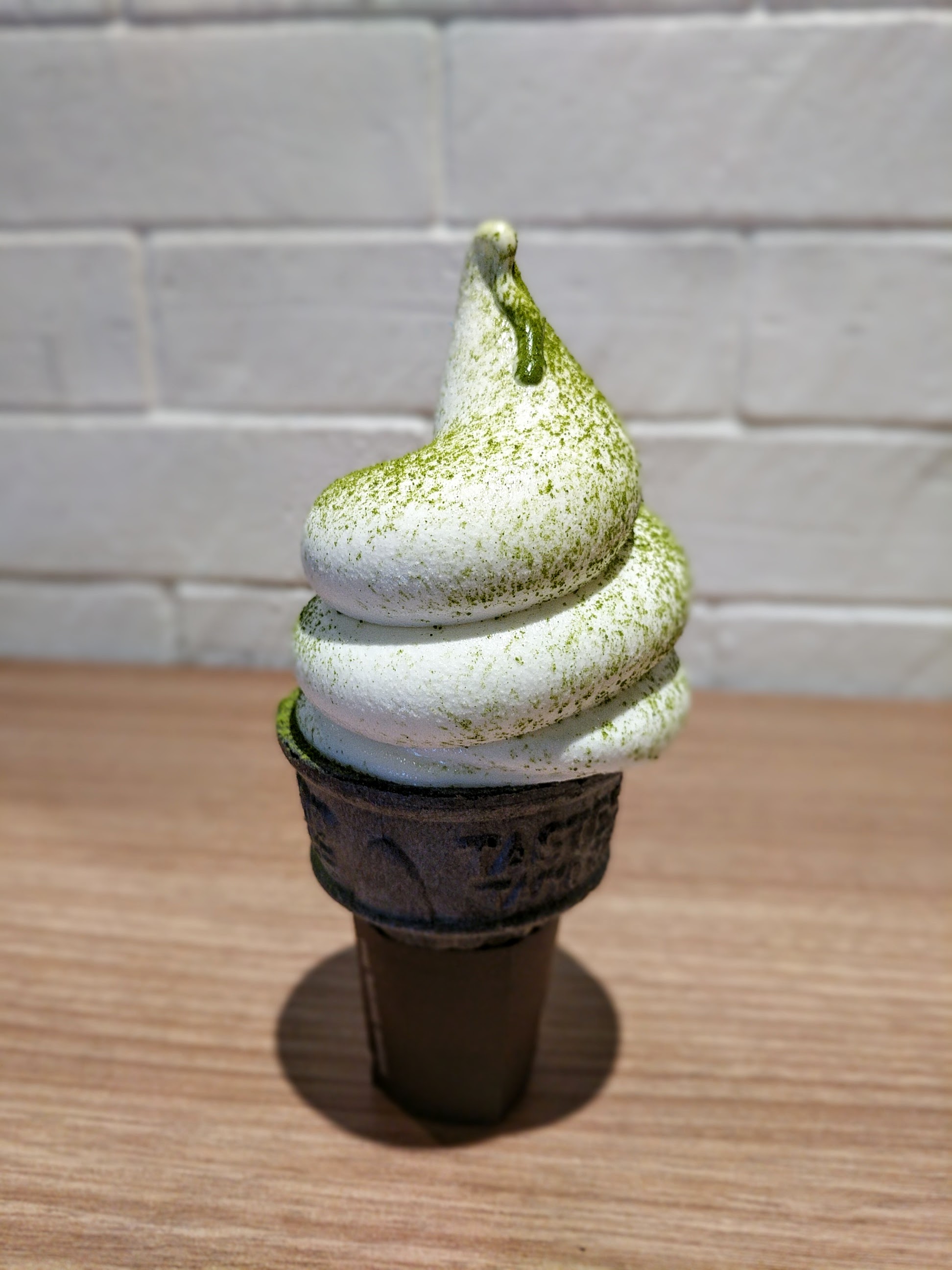 A soft-serve icecream. Taken in Singapore.